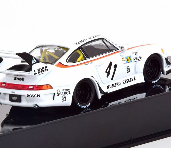 Porsche 911 (993) RWB LBWK #41 Wit 1-43 Ixo Models