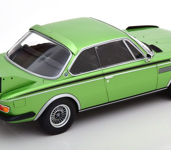 BMW 3.0 CSL (E9) 1973 Groen Metallic 1-18 Minichamps Limited 450 Pieces
