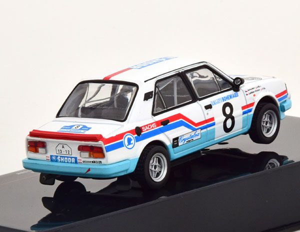 Skoda 130L No.8, Rally Bohemia 1988 Krecek/Motl 1-43 Ixo Models