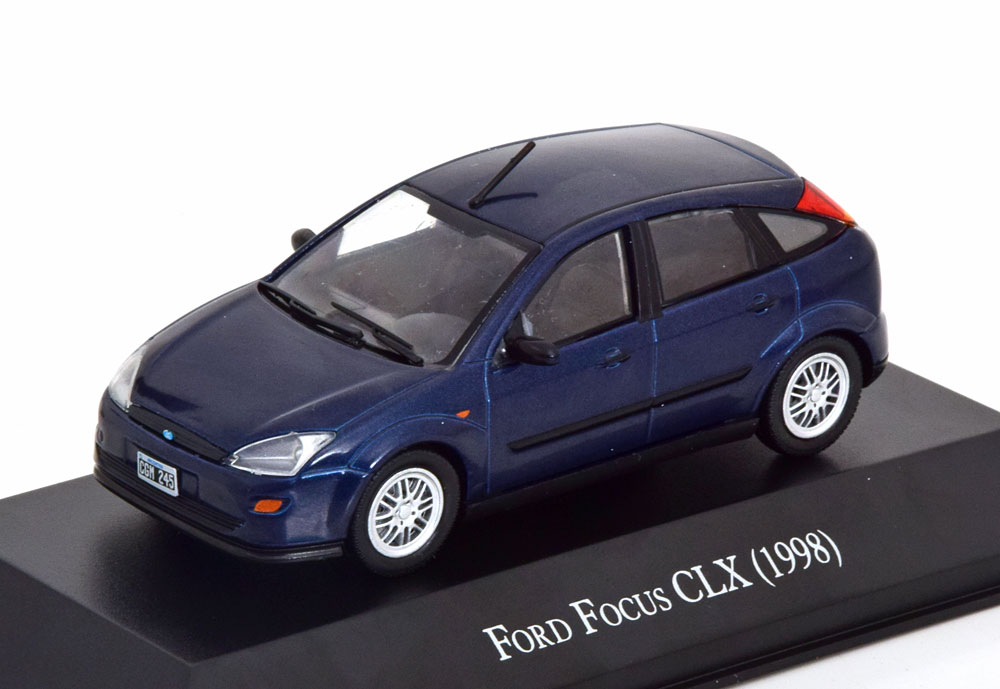Ford Focus CLX 1998 Blauw Metallic 1-43 Altaya
