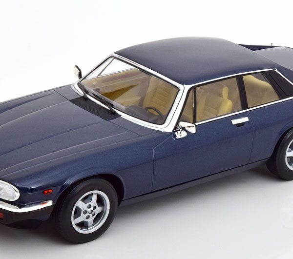 Jaguar XJ-S H.E. Coupe 1982 Blauw Metallic 1-18 Norev Limited 1000 Pieces