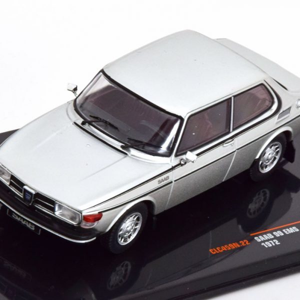 Saab 99 EMS 1972 Zilver 1-43 Ixo Models