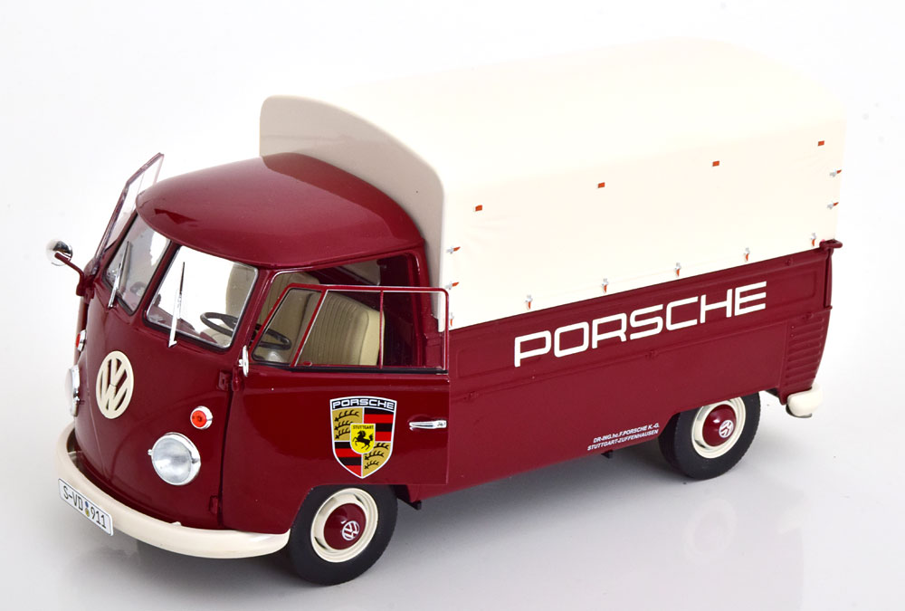 Volkswagen T1 Pick Up 1950 "Porsche Service" 1-18 Solido