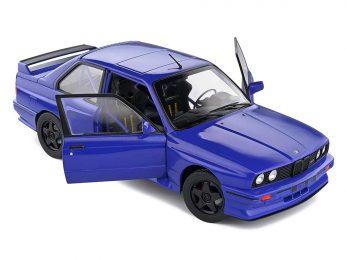 BMW E30 M3 1990 Blue Maritime 1-18 Solido