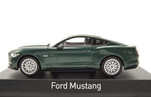 Ford Mustang 2015 Groen Metallic 1:43 Norev