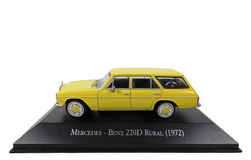 Mercedes-Benz 220D Rural (1972) Geel 1-43 Altaya