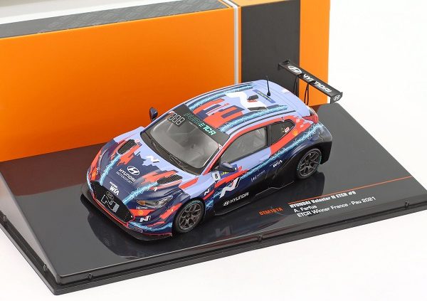 Hyundai Veloster N #8 ETCR Pau-Arnos 2021 A. Farfus 1:43 Ixo Models