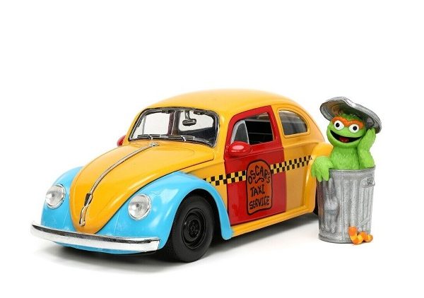 Volkswagen Beetle 1959 "Oscar The Grouch Sesamstreet" 1-24 Jada Toys