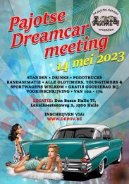 Pajotse Dreamcar Meeting 14 mei 2023 Lenniksesteenweg 2 1500 Halle