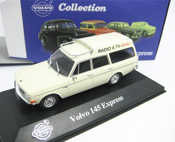 Volvo 145 Express (Radio & TV Service) Wit 1-43 Atlas Volvo Collection