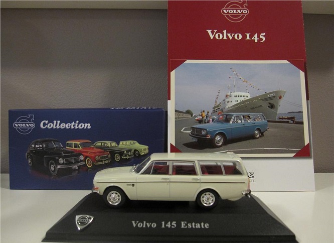 Volvo 145 Estate Beige 1-43 Atlas Volvo Collection