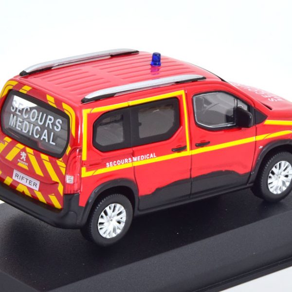 Peugeot Rifter 2019 "Pompiers Secours Médical" 1-43 Norev