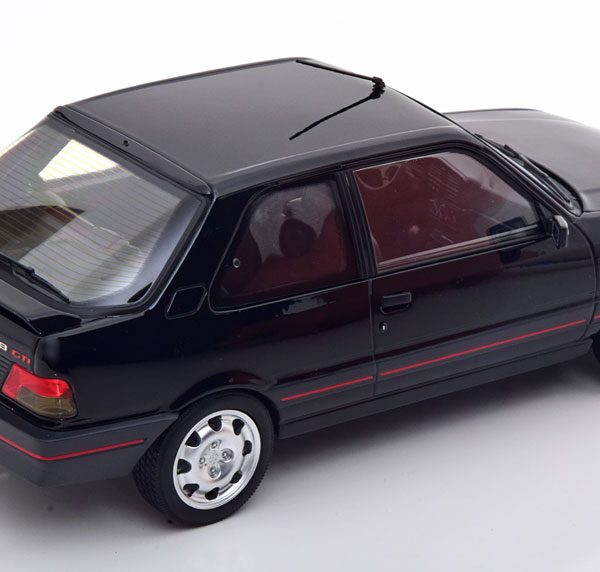 Peugeot 309 GTi 1990 Zwart 1-18 Norev