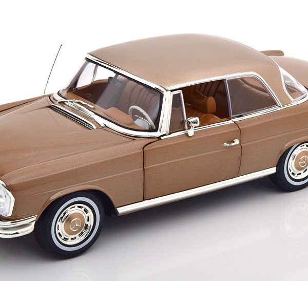 Mercedes-Benz 250 SE (W111) Coupe 1969 Goud Metallic 1-18 Norev