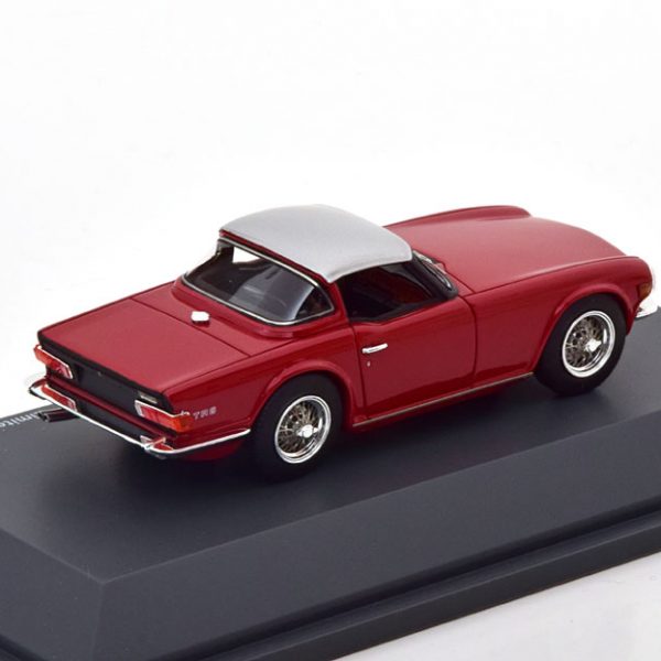 Triumph TR6 Roadster Rood 1-43 Schuco Pro.R43 Limited 500 Pieces