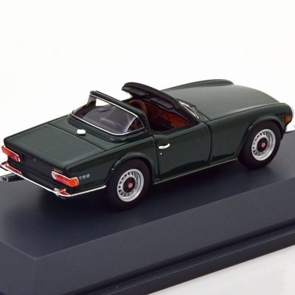 Triumph TR6 Roadster Groen 1-43 Schuco Pro.R43 Limited 500 Pieces