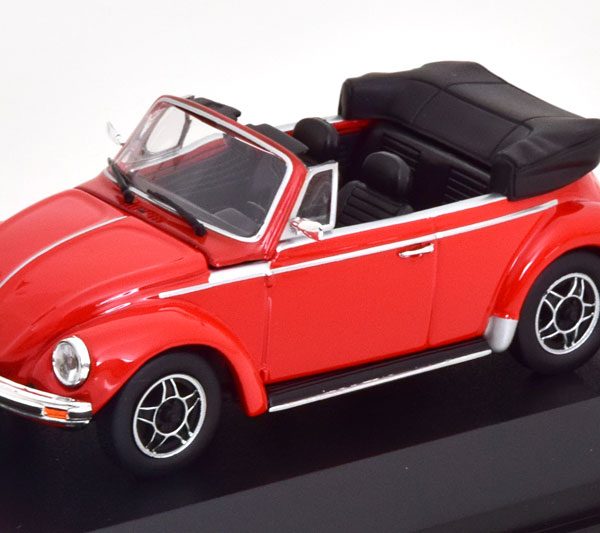 Volkswagen Kever 1303 Cabriolet 1979 Rood 1-43 Maxichamps