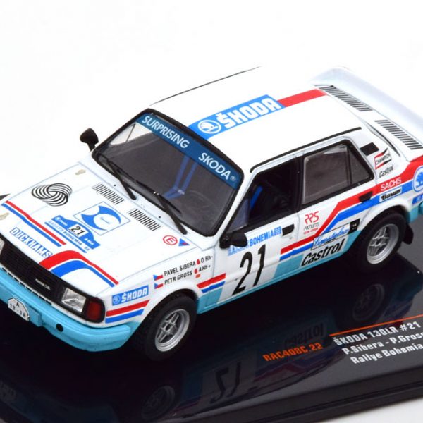 Skoda 130LR No.21, Rally Bohemia 1988 Sibera/Gross 1-43 Ixo Models