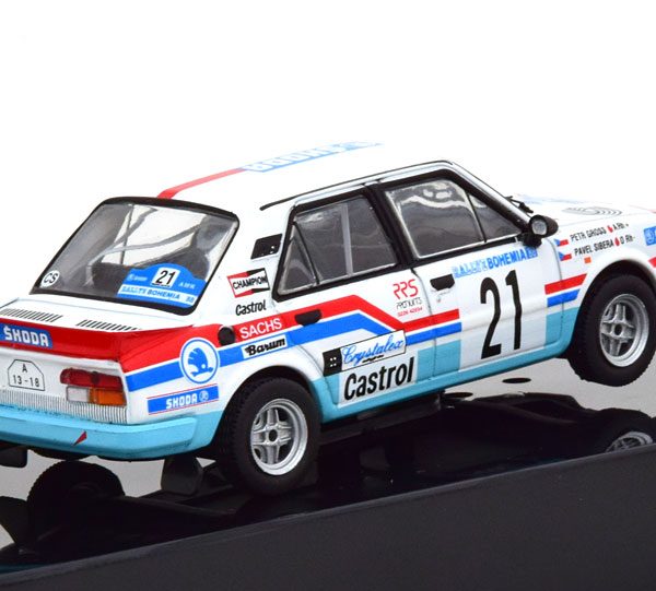 Skoda 130LR No.21, Rally Bohemia 1988 Sibera/Gross 1-43 Ixo Models