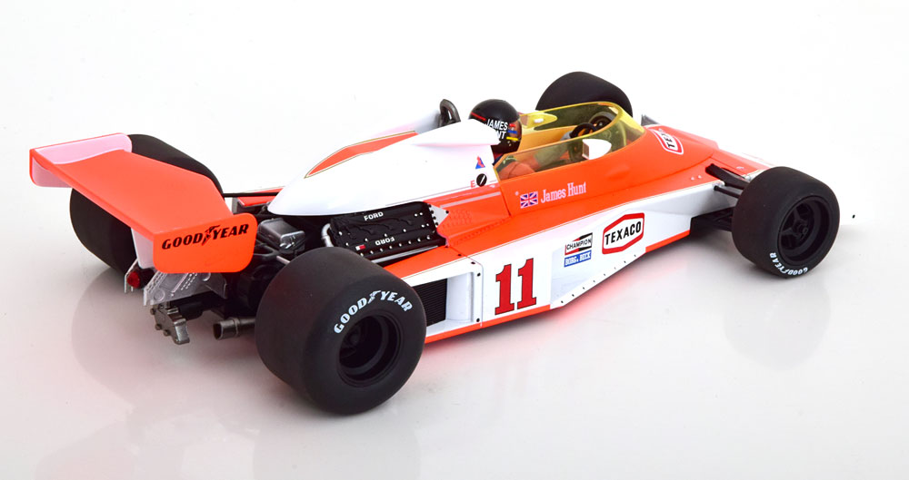 Ford M23 #11 Winner GP Frankrijk 1976 World Champion James Hunt 1-18 MCG Models ( Inkl. Decals )