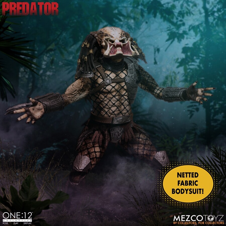 The One:12 Collective: Predator - Deluxe Predator (1-12 Scale) Mezco