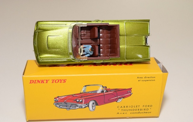 Dinky Toys 555 Ford Thunderbird Cabriolet – Boîte D’origine – VNMIB – Collection