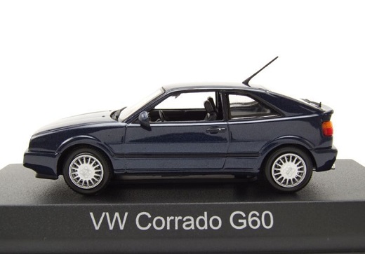 Volkswagen Corrado G60 1990 Blauw Metallic 1:43 Norev
