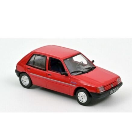 Peugeot 205 Junior 1988 Rood 1:43 Norev