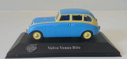 Volvo Venus Bilo 1933 Blauw / Geel 1-43 Atlas Volvo Collection