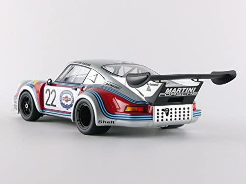 Porsche 911 Carrera RSR #22 Turbo 2.1 2nd Place 24 Hrs Le Mans 1974 "Martini Racing" G.Van Lennep - H.Muller 1-18 Norev Limited 1000 Pieces