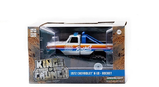 Chevrolet K-10 1972 (with 66-inch Tires) "AM/PM Rocket" 1-43 Greenlight Collectibles