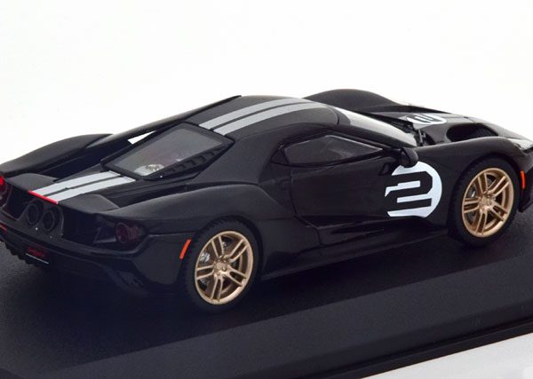 Ford GT 2017 "Heritage Edition" #2 Zwart 1-43 Greenlight Collection
