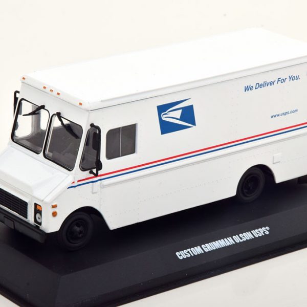 Custom Grumman Olson USPS (United States Postal Service) Wit 1-43 Greenlight Collectibles