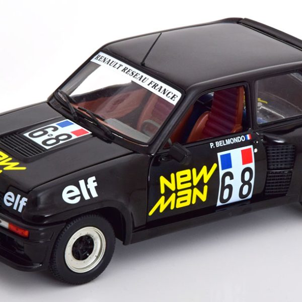 Renault 5 Turbo No.68, European Cup 1984 Paul Belmondo Zwart 1-18 Solido