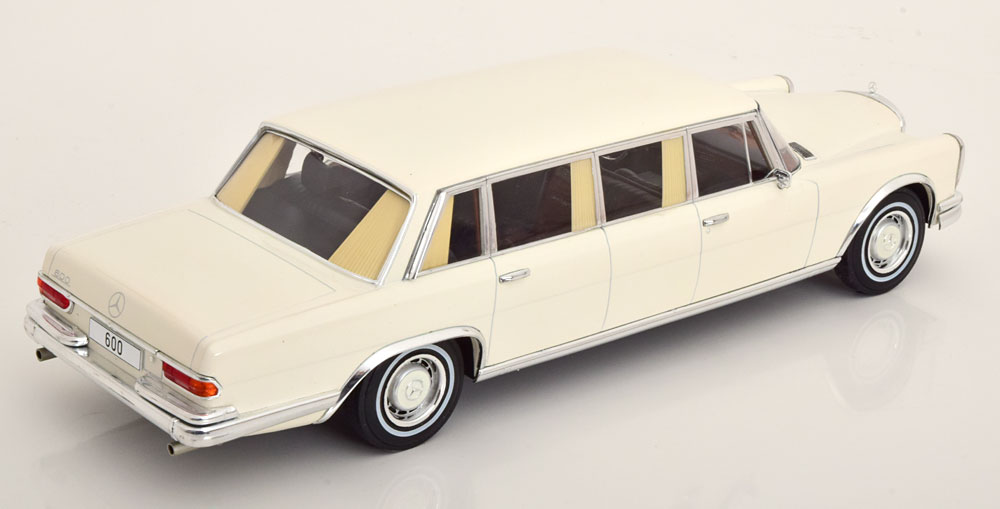 Mercedes-Benz 600 LWB (W100) Pullman 1969 Beige 1-18 MCG Models (Metaal)