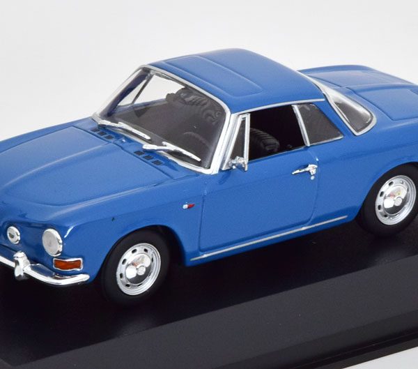 Volkswagen Karmann Ghia 1600 1966 Blauw 1-43 Maxichamps