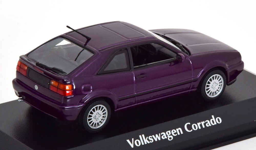 Volkswagen Corrado G60 1990 Purple Metallic 1-43 Maxichamps