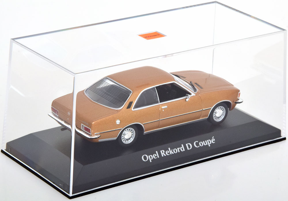 Opel Rekord D Coupe 1975 Goud 1-43 Maxichamps