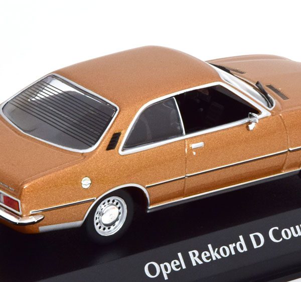 Opel Rekord D Coupe 1975 Goud 1-43 Maxichamps