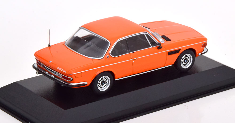 BMW 3.0 CS (E9) 1968 Oranje 1-43 Minichamps Limited 504 Pieces