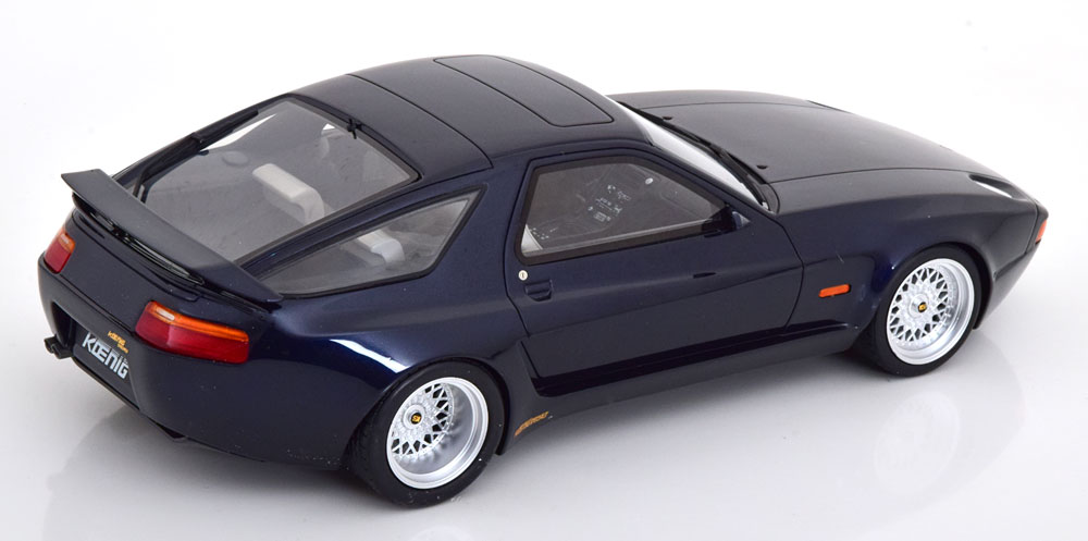 Porsche 928 S 1981 "Koenig Special" Blauw 1-18 GT Spirit (Resin)