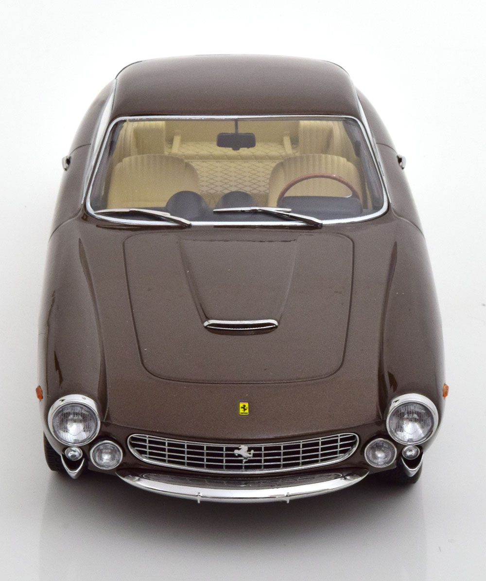 Ferrari 250 GT Lusso 1962 Bruin Metallic 1-18 KK-Scale (Metaal)