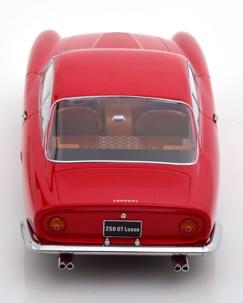 Ferrari 250 GT Lusso 1962 Rood 1-18 KK-Scale (Metaal)