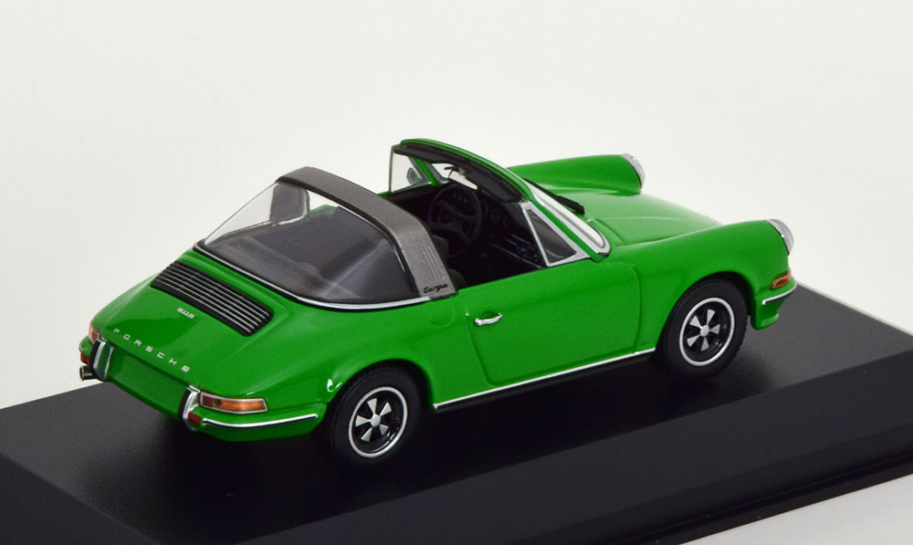 Porsche 911 Targa S 1972 Groen 1-43 Minichamps Limited 504 Pieces