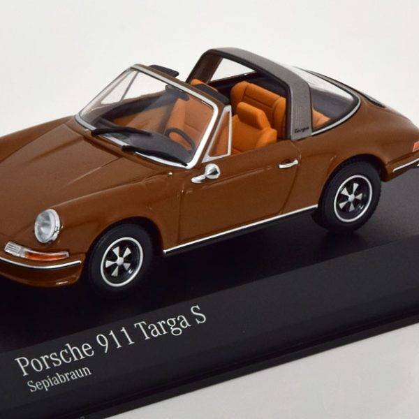 Porsche 911 Targa S 1972 Bruin 1-43 Minichamps Limited 504 Pieces