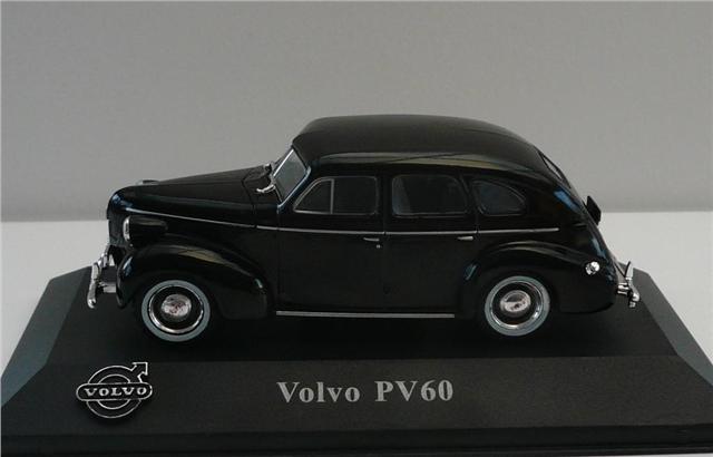 Volvo PV60 1950 Zwart 1-43 Atlas Volvo Collection