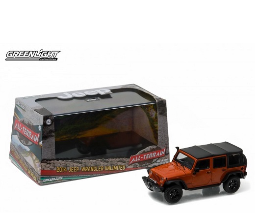 Jeep Wrangler Unlimited Custom 2014 Copperhead Pearl 1-43 Greenlight Collectibles