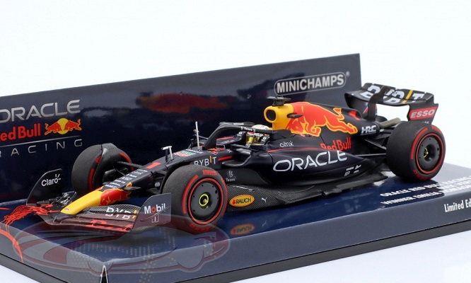 Oracle Red Bull Racing #1 RB18 Winner Emilia Romagna GP 2022 Max Verstappen 1-43 Minichamps Limited 1002 Pieces