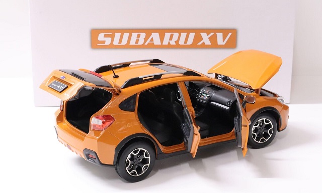 Subaru XV 2014 Tangerine Orange Pearl 1-18 Sun Star