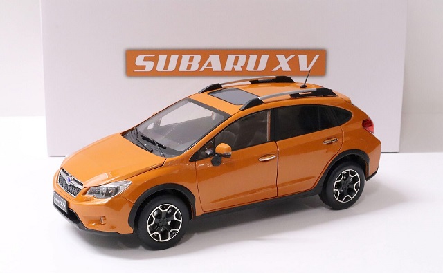 Subaru XV 2014 Tangerine Orange Pearl 1-18 Sun Star